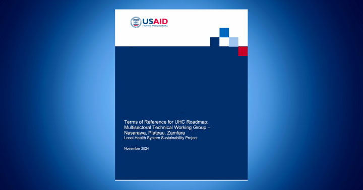 Terms of Reference for UHC Roadmap Cover Image