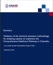 Validation of tech summary Colombia